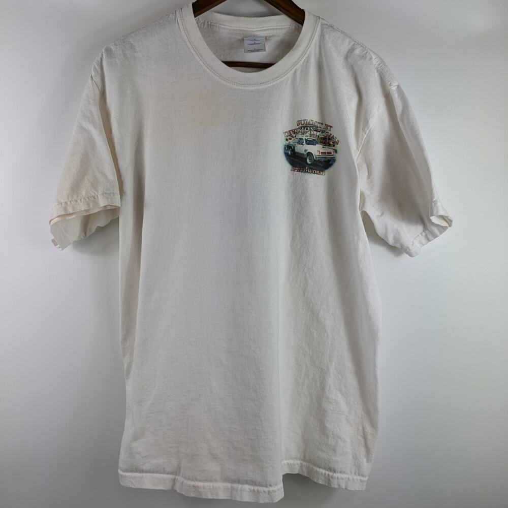 2005 Mens Drag Racing Large T-Shirt POOR Summit ET Division 7 Finals Speedworld